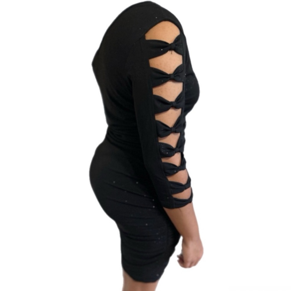Black Cocktail One Shoulder Dress NWT Size M